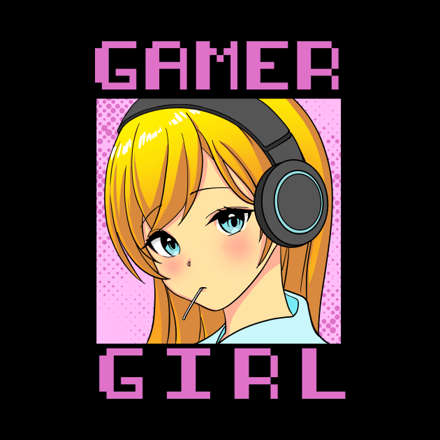 Gamer Girl Anime Cosplay by biNutz