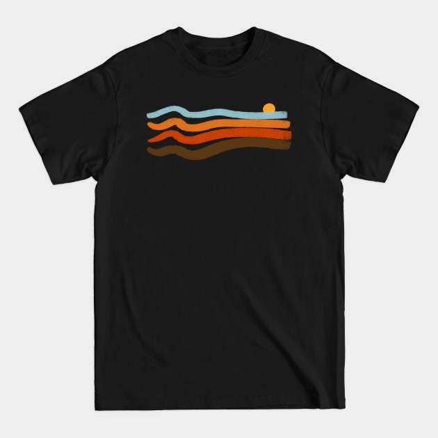 Disover 70s Retro Stripes - 70s - T-Shirt