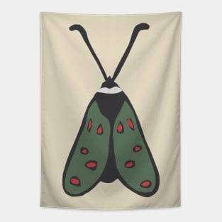 5 spot moth Tapestry