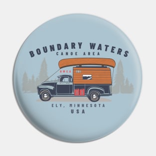 Boundary Waters Canoe Wilderness Area, Ely, Minnesota Pin