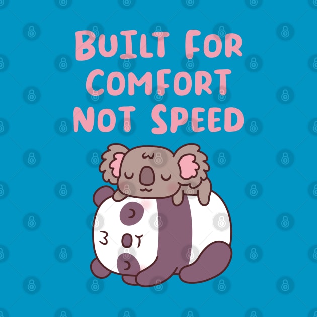 Cute Panda And Koala Built For Comfort Not Speed by rustydoodle