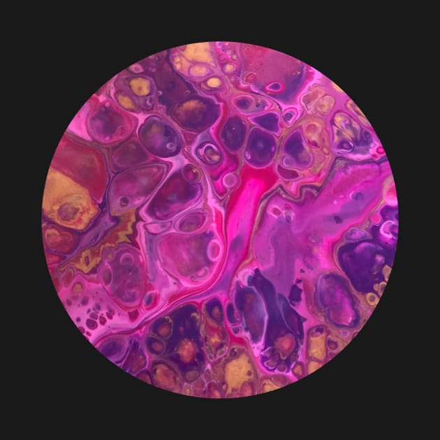 Pink Passion / Acrylic Pouring by nathalieaynie