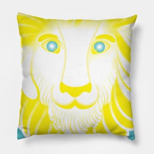 No Texture No Text Pure Bright Colors Version - Believer's World Resident Wopo Pillow