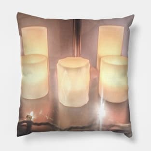 Peaceful with Candles Pillow