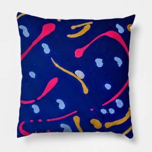 Color in Motion Pillow