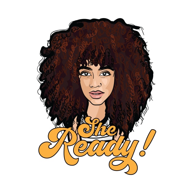 She Ready! Kinky Curly Afro by NaturallyBlack