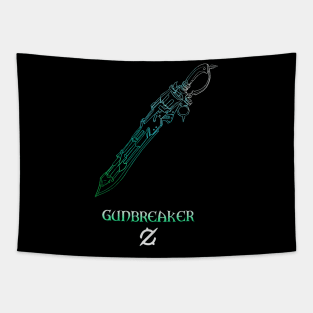 Gunbreaker Fantasy Job Weapon Tapestry