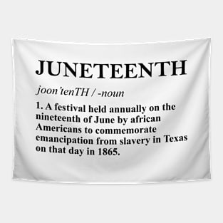 Juneteenth Definition Tapestry