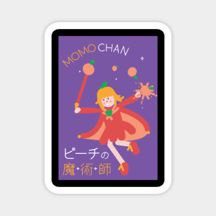 Momo chan the peach magician Magnet