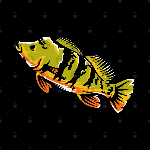 Peacock Bass Fish by Shankara