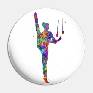 Rhythmic gymnastics juggling Pin