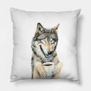 Coffee in the Moonlight Pillow