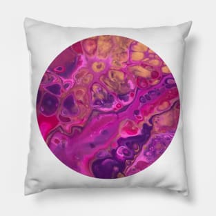 Pink Passion / Acrylic Pouring Pillow