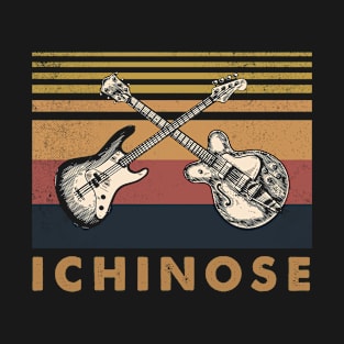 Retro Design Ichinose Proud Name Guitars Anime T-Shirt