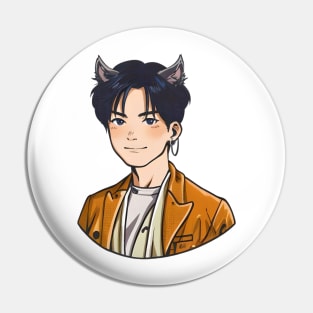 Astro Rocky Anime Pin