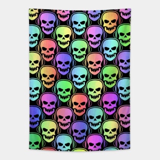 SKULL  Dee Jay Artwork Tapestry