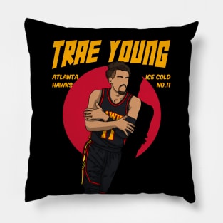 Trae Young Ice Cold Celebration Pillow