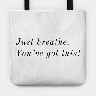 JUST BREATHE / YOU CAN! Tote