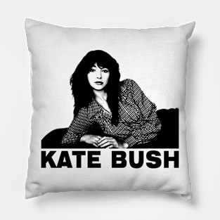 Kate Bush 80s 90s Vintage // Pencil Sketch Pillow