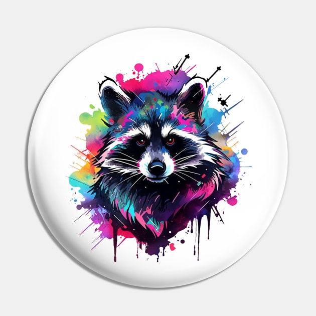 raccon Pin by lets find pirate