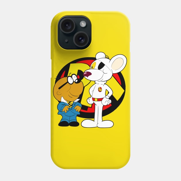 Danger Mouse Phone Case by Pop Fan Shop