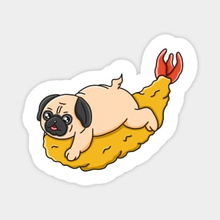 Pug and Tempura Magnet