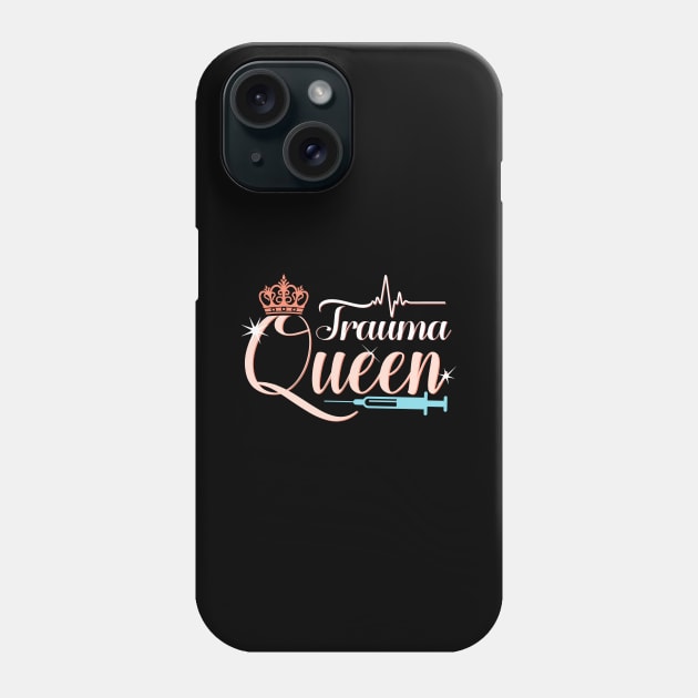 Trauma Queen Phone Case by captainmood