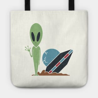 Ufo Crash Tote