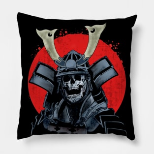 Skull Samurai III Pillow