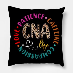 Cna Life Leopard Nurse Pillow