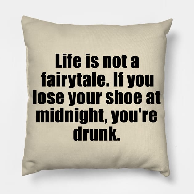 sarcastic quote Pillow by omitay