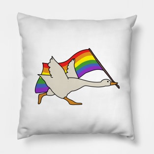 LGBT Goose Pillow