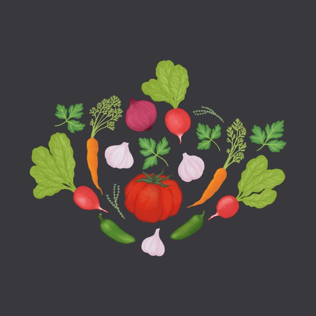 Vegetable Bounty by Carabara Designs