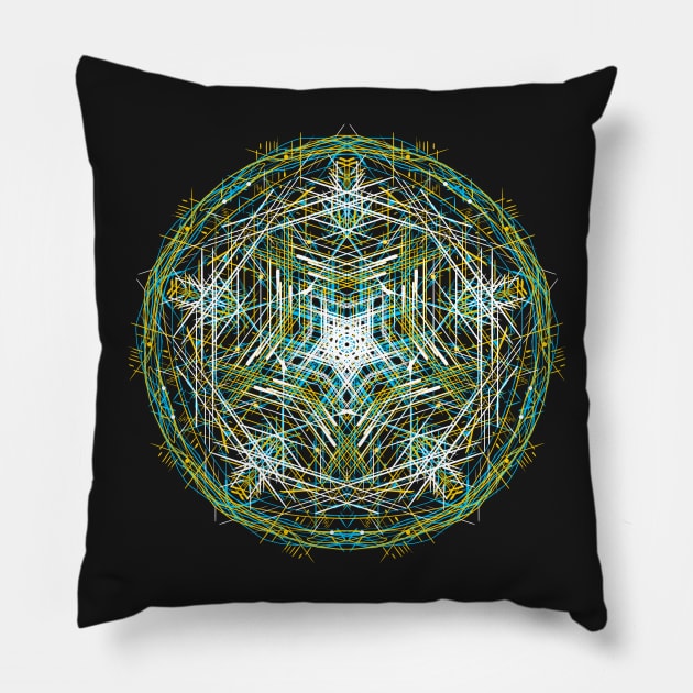 mandala 3 Pillow by kharmazero