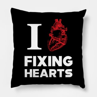 Cardiologist - I love fixing hearts Pillow