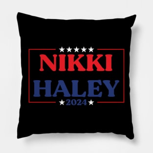 Nikki Haley 2024 For President Pillow