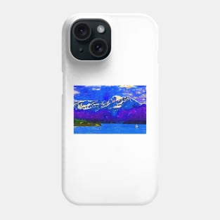 Serenity Boating On Lake Dillon Phone Case