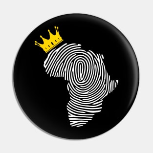 Africa DNA, Africa Fingerprint, African King, African Queen, Black  Lives Matter Pin