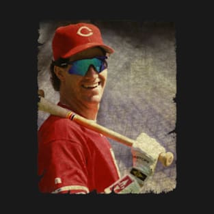 Paul O'Neill in Cincinnati Reds T-Shirt