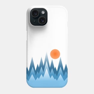 Blue mountains Phone Case