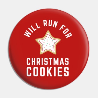 Will Run For Cookies Christmas Cookies Christmas Running Pin