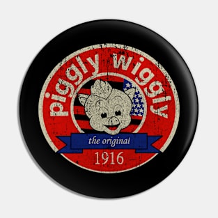 piggly wiggly - Vintage Pin