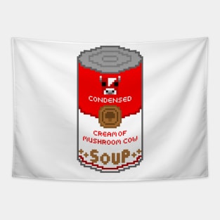 Cream Of Mushroom Cow Soup Tapestry