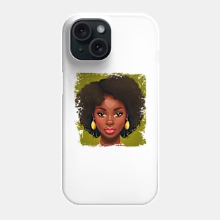 Black Queen History Month African American Pride T-Shirt Phone Case