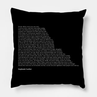 Stephanie Garber Quotes Pillow