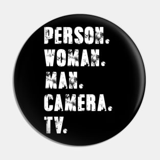 Person Woman Man Camera Tv Pin