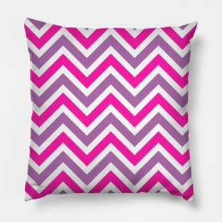 Purple & Pink Stripes Pillow