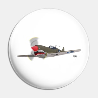 P-40 Warhawk Pin
