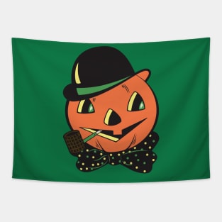 Retro Jack O Lantern Tapestry