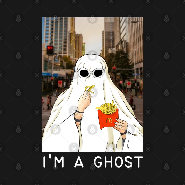 ghost halloween tiktok trend by Elsieartwork